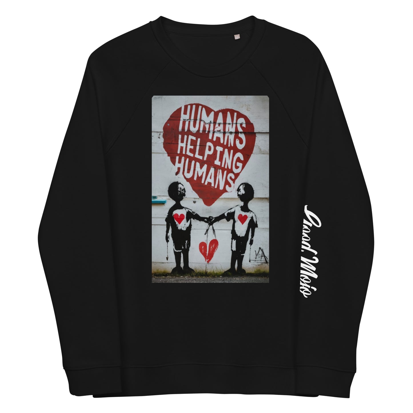 Good Mojo Clothing Humans Helping Humans Sweatshirt